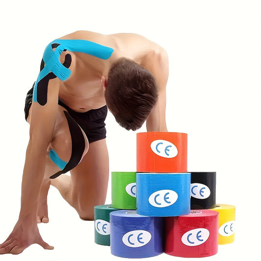 Stretchable Self-Adhesive Sports Tape – Muscle Support for Fitness & Running