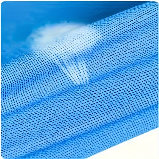 10pcs Pre-Cut Kinesiology Tape for Knees – Waterproof & Breathable, Light Blue