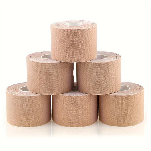 4 Rolls Kinesiology Sports Tape – Elastic Cotton Muscle Support