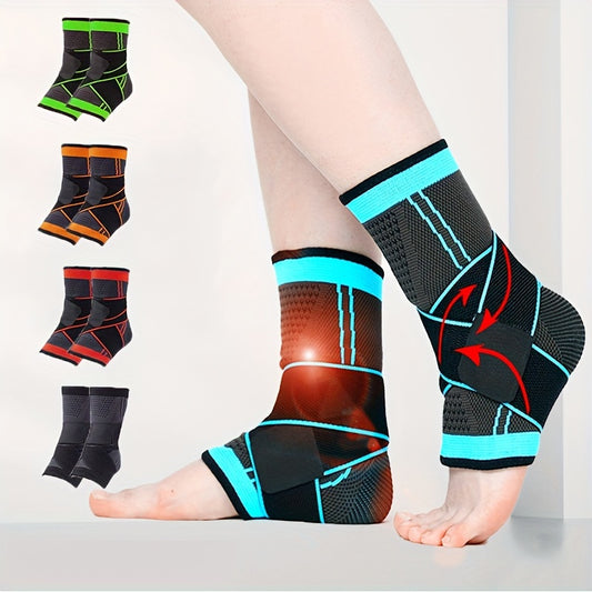 High Elastic Compression Ankle Support – Polyester, Unisex