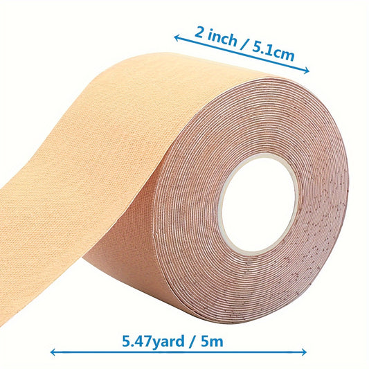 4 Rolls Kinesiology Sports Tape – Elastic Cotton Muscle Support